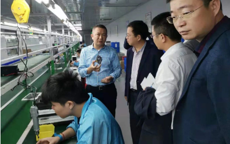 深圳分公司陪同政府園區對接考察外資控股數碼產品擴建投資選址項目，加快項目投資落地