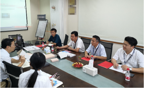 陪同政府園區(qū)赴新型建筑材料投資選址項目方對接考察，增進(jìn)低碳經(jīng)濟發(fā)展