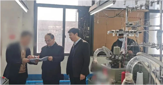 品控嚴(yán)格，訂單攀升！河北某地方政府赴高端紡織制造擴(kuò)建投資選址項目方實地走訪調(diào)研