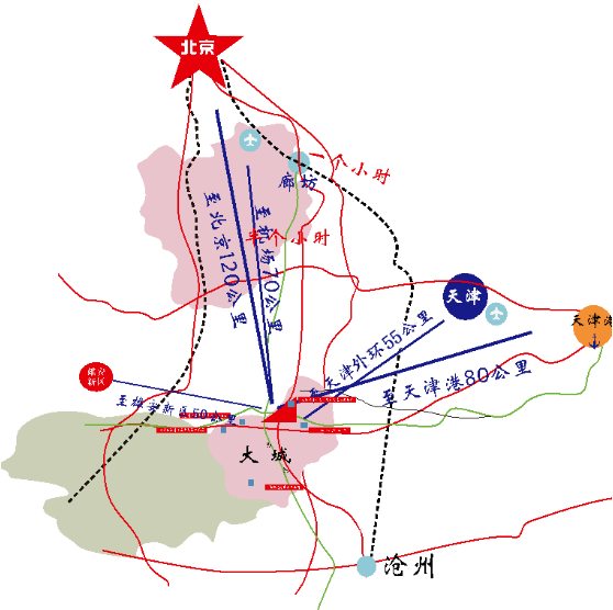 集團全力助推河北廊坊大城縣委托招商引資，招大引強賦能高質量發展