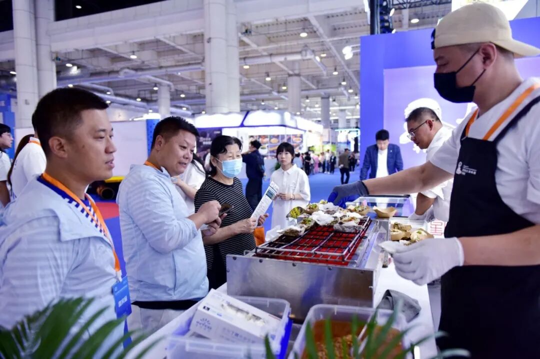 莊河館精彩亮相第二屆大連海博會